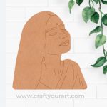 Woman Pre Marked MDF Design 9