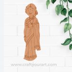 Woman Pre Marked MDF Design 11