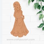 Woman Pre Marked MDF Design 13