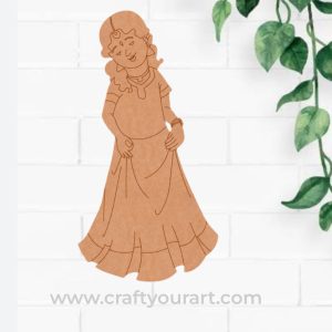 Woman Pre Marked MDF Design 13