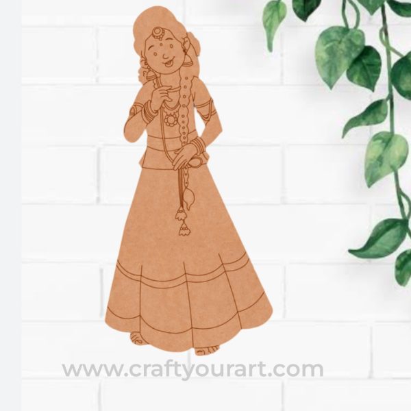 Woman Pre Marked MDF Design 14