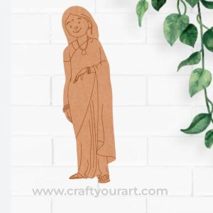 Woman Pre Marked MDF Design 17