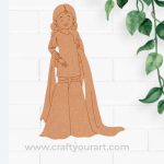 Woman Pre Marked MDF Design 24