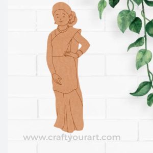 Woman Pre Marked MDF Design 25