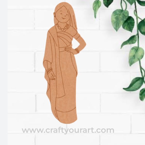 Woman Pre Marked MDF Design 27