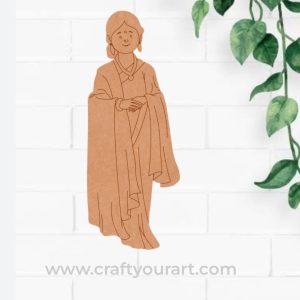 Woman Pre Marked MDF Design 28
