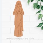 Woman Pre Marked MDF Design 29