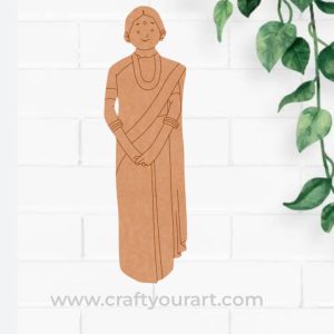 Woman Pre Marked MDF Design 30
