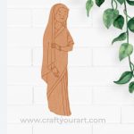 Woman Pre Marked MDF Design 31