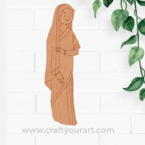 Woman Pre Marked MDF Design 31