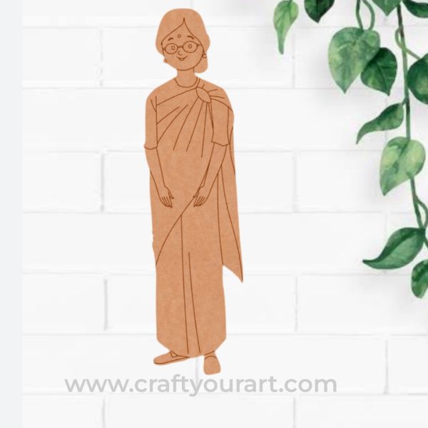 Woman Pre Marked MDF Design 32