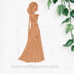 Woman Pre Marked MDF Design 34