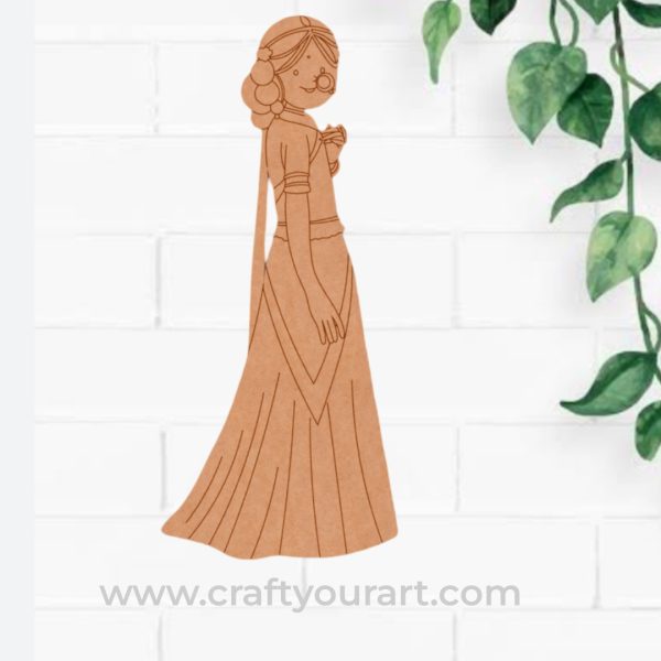 Woman Pre Marked MDF Design 34