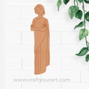 Woman Pre Marked MDF Design 39
