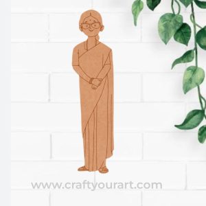 Woman Pre Marked MDF Design 40