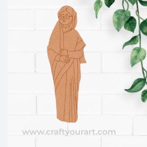 Woman Pre Marked MDF Design 42