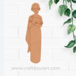 Woman Pre Marked MDF Design 43