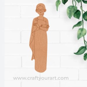 Woman Pre Marked MDF Design 43