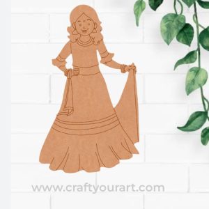 Woman Pre Marked MDF Design 16