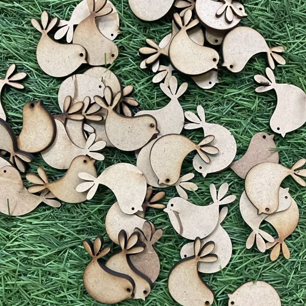 Mini Birds Pack Of 10Pcs