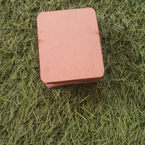 Rectangle with Round edges Pack of 5