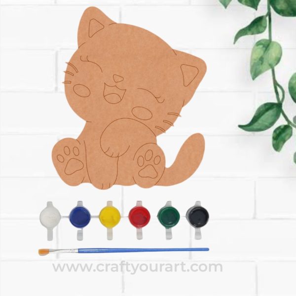 Cat Fridge Magnet DIY Kit