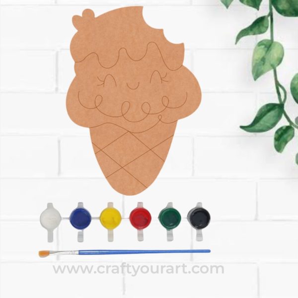 Ice Cream Fridge Magnet DIY Kit