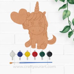 Unicorn Fridge Magnet DIY Kit