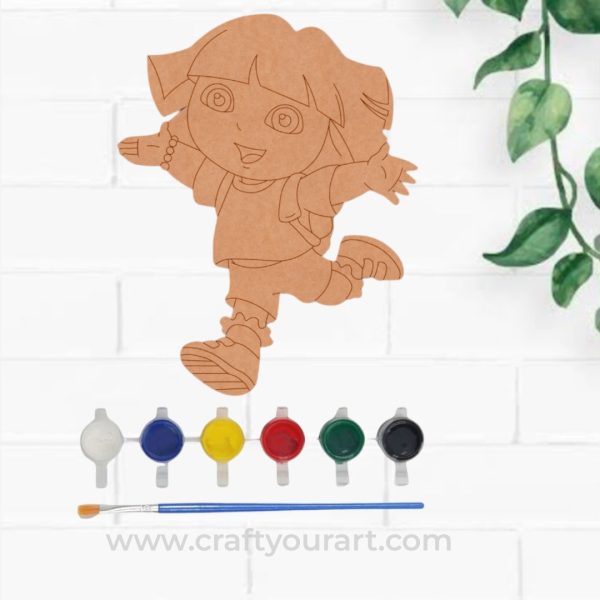 Dora The Explore Fridge Magnet DIY Kit