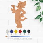Tom And Jerry Fridge Magnet DIY Kit