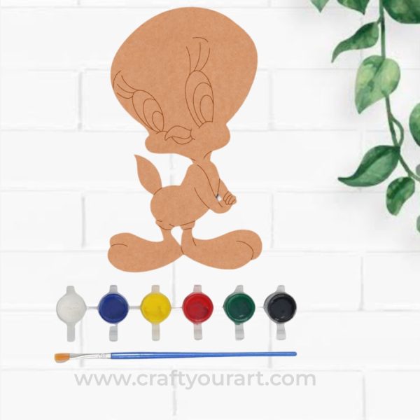 Tweety Fridge Magnet DIY Kit