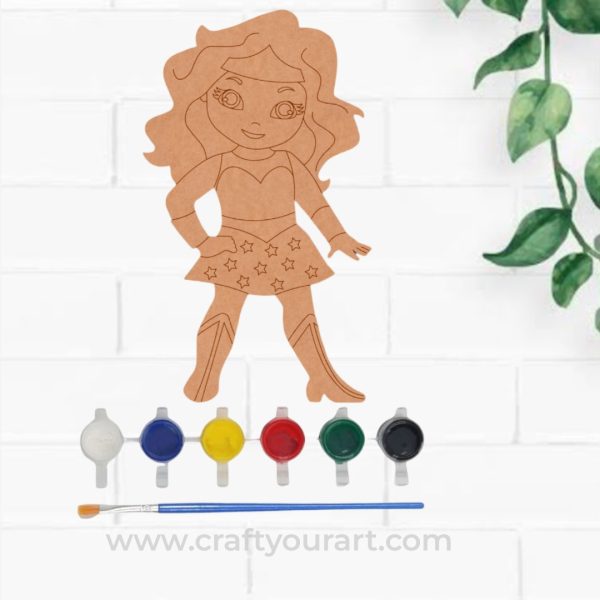 Moana Disney Girl Fridge Magnet DIY Kit