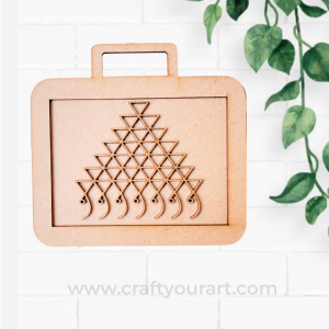 Saraswati Yantra In slate Design 1