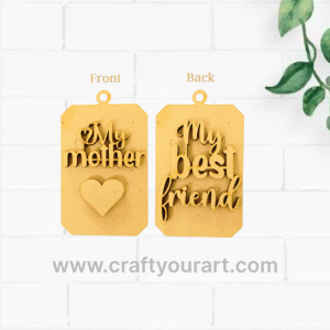 Mothers day Keychain Base Design 4