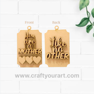 Mothers day Keychain Base Design 6