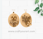 Mothers day Keychain Base Design 7