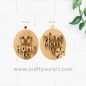 Mothers day Keychain Base Design 7