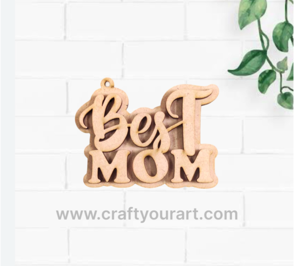 Mothers day Keychain Base Design 2