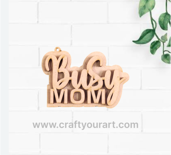 Mothers day Keychain Base Design 3