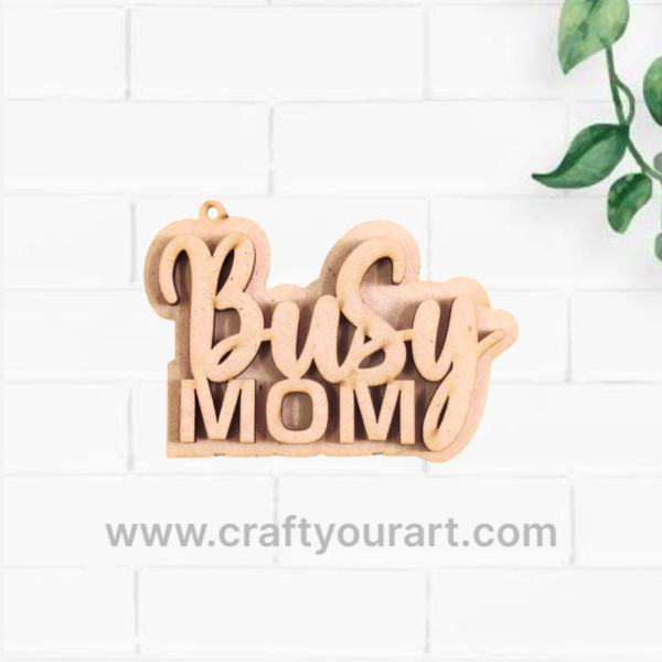 Mothers day Keychain Base Design 3
