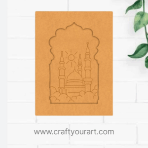 Premarked Jharokha Design 4 MDF mosque