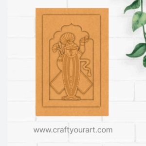 Premarked Jharokha Design 6 MDF shrinathji