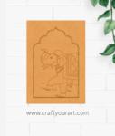 Premarked jharokha Design MDF 10 elephant