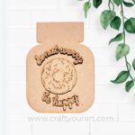 Mason Jar 2 layer with Quote Pre Marked Design 3