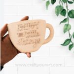 Cup 2 layer with Quote Pre Marked Design 1