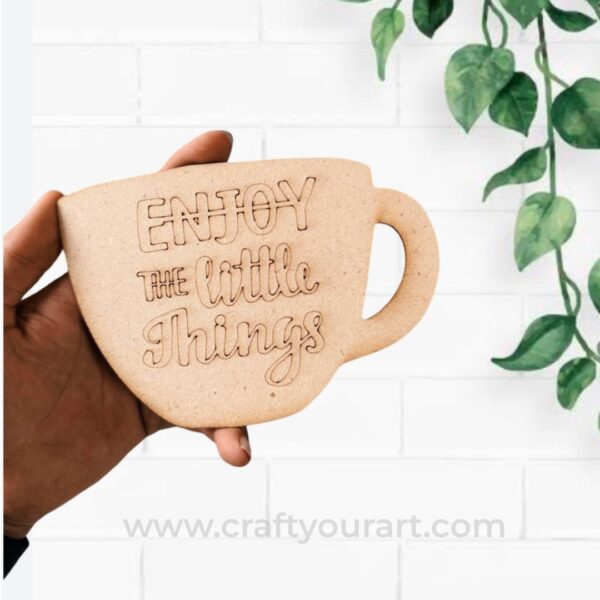 Cup 2 layer with Quote Pre Marked Design 1