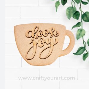 Cup 2 layer with Quote Pre Marked Design 2