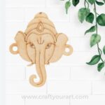 Ganesha Rakhi Pre Marked MDF Design 1