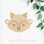 Fox Rakhi Pre Marked MDF Design 1