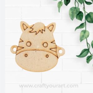 Horse Rakhi Pre Marked MDF Design 1